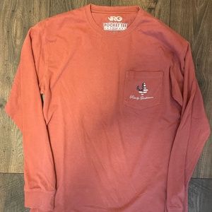 Rowdy Gentlemen Reagan Bush ‘84 Long-sleeve Pocket T-Shirt